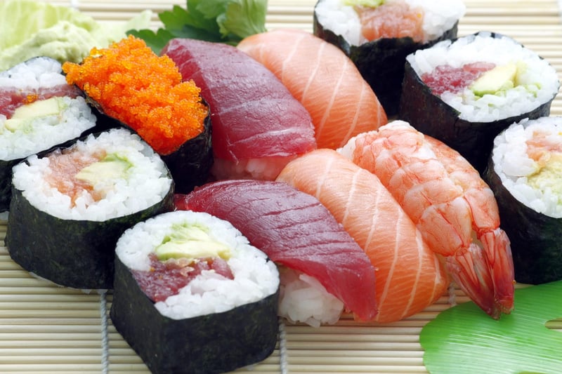 Mermaid Sushi Rolls